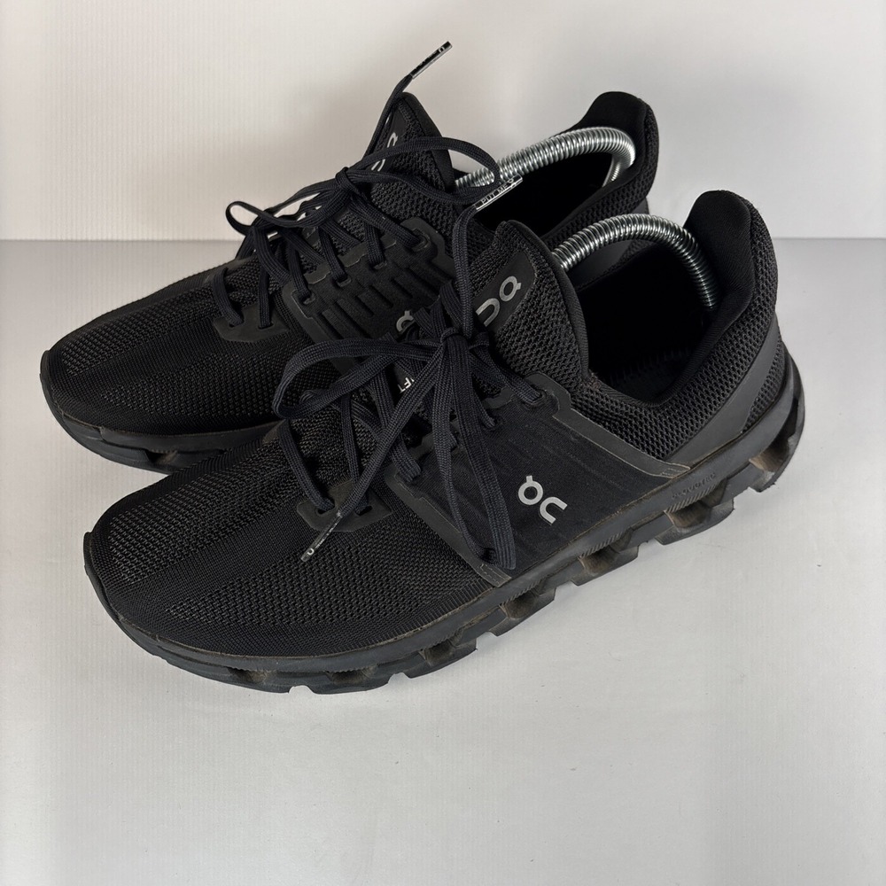 On Cloudswift Sneakers Mens Size 9 Black Running Training Gym Walking No Insoles
